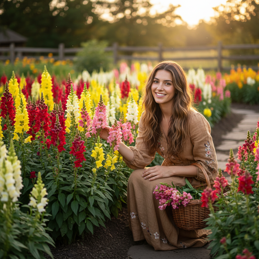 Snapdragon Seeds (Free Pot Mixture 100 gm)