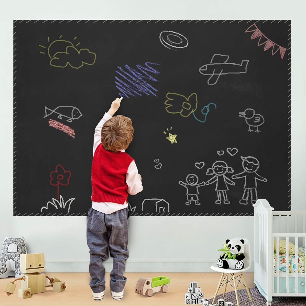 Chalkboard Contact Paper Roll