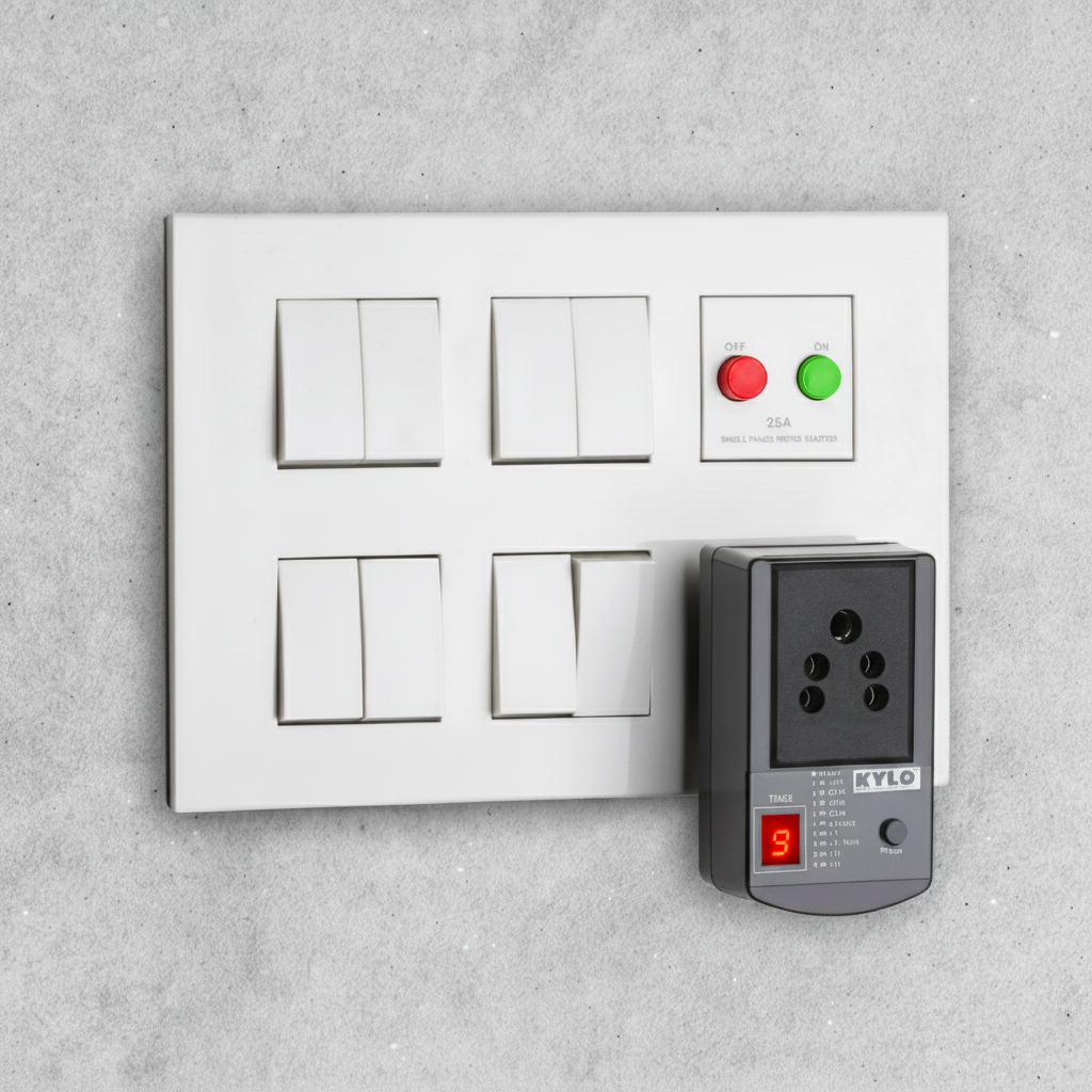 Automatic Cut Off Timer Socket