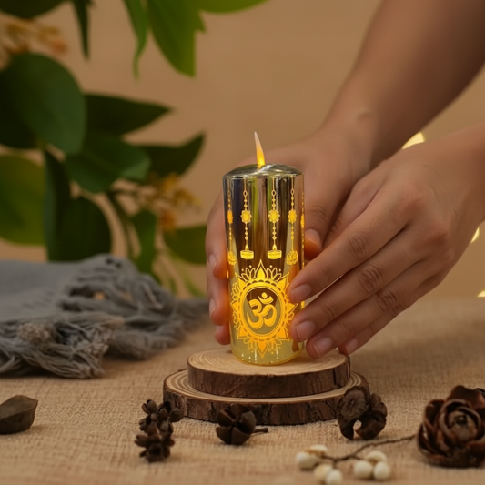 Realistic Moving Flame LED Candle