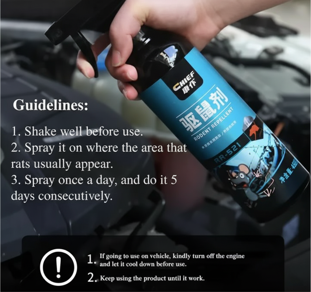 Rat Repellent Spray (Pack of 3)