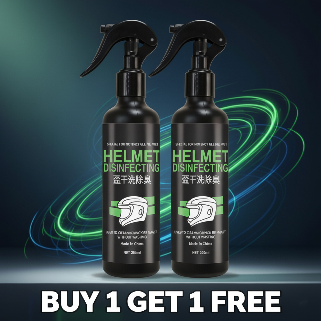 Helmet Disinfecting Spray (Buy 1 Get 1 Free)