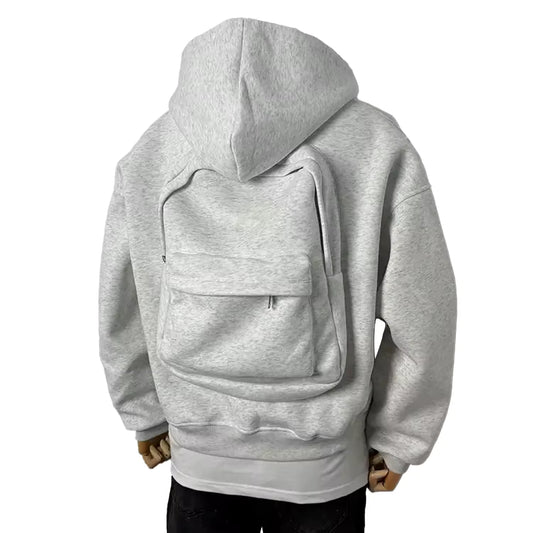 2 in 1 Backpack Hoodie