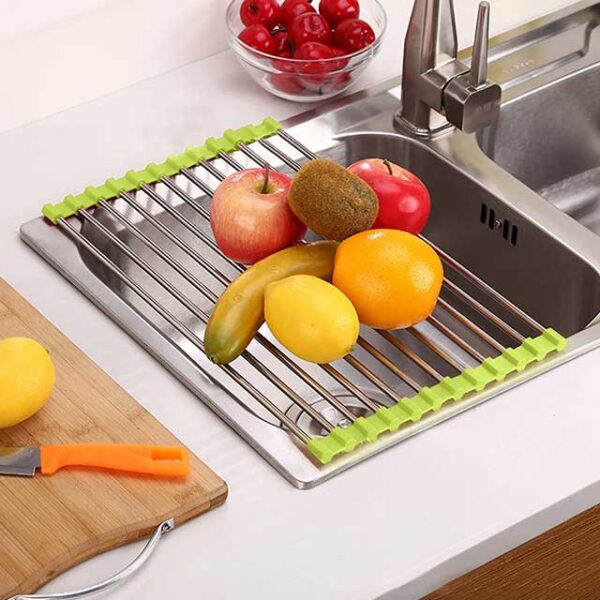 Roll-Up Dish Drying Rack