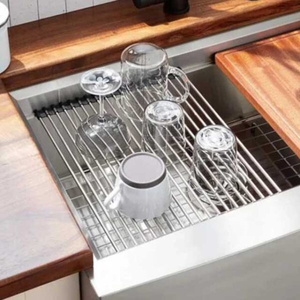Roll-Up Dish Drying Rack