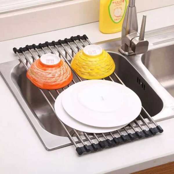 Roll-Up Dish Drying Rack
