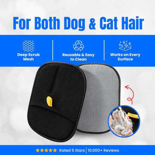 Pet Hair Remover Electrostatic Gloves