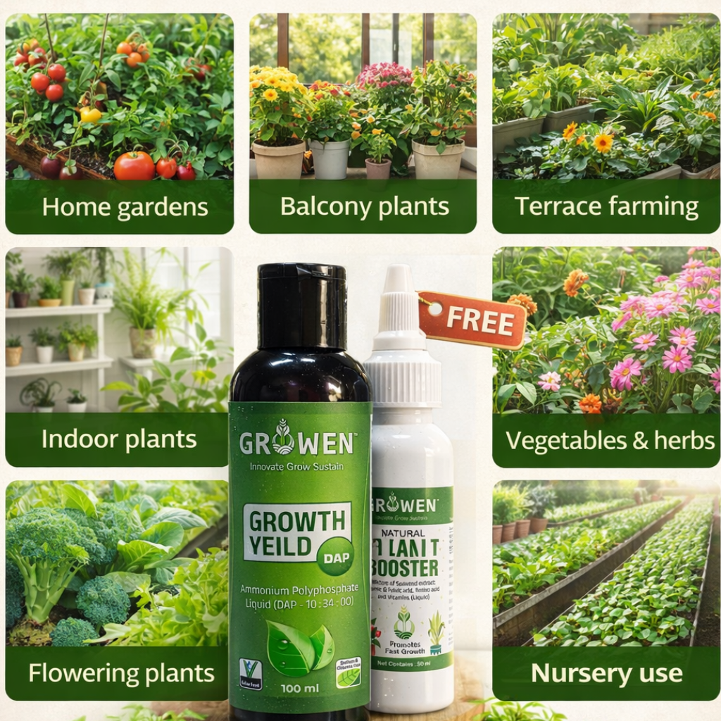 Growth Yield Liquid With Free Plant Booster
