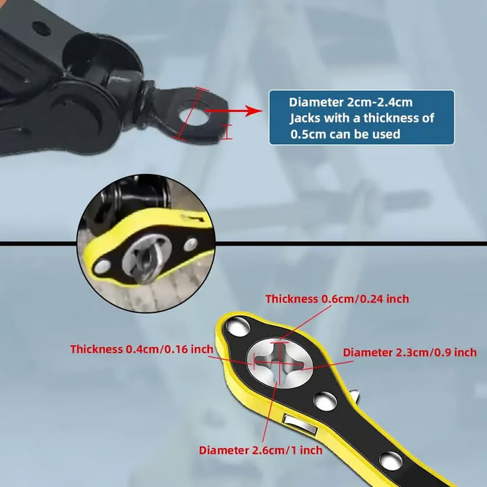 Scissor Jack Lug Wrench