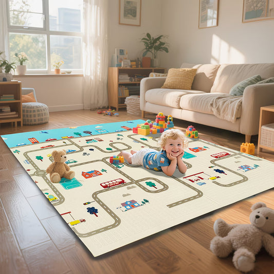 Reversible Baby Playing Mat