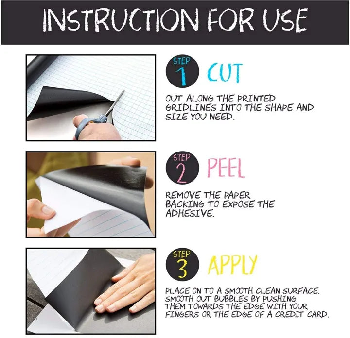 Chalkboard Contact Paper Roll