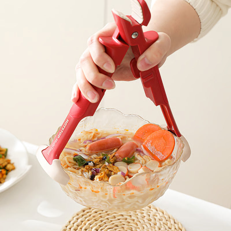 Multi-Purpose Anti-Scald Pan Gripper Tongs