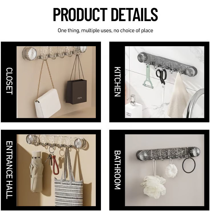 Rotating Suction Cup Hook