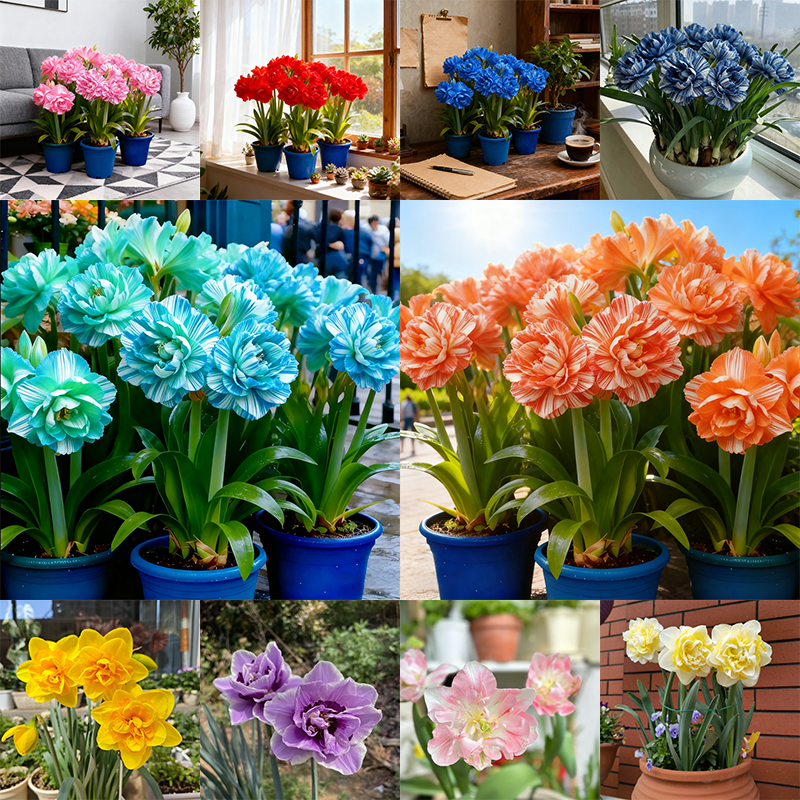 Rare Double Daffodil Bulbs (Pack of 8)