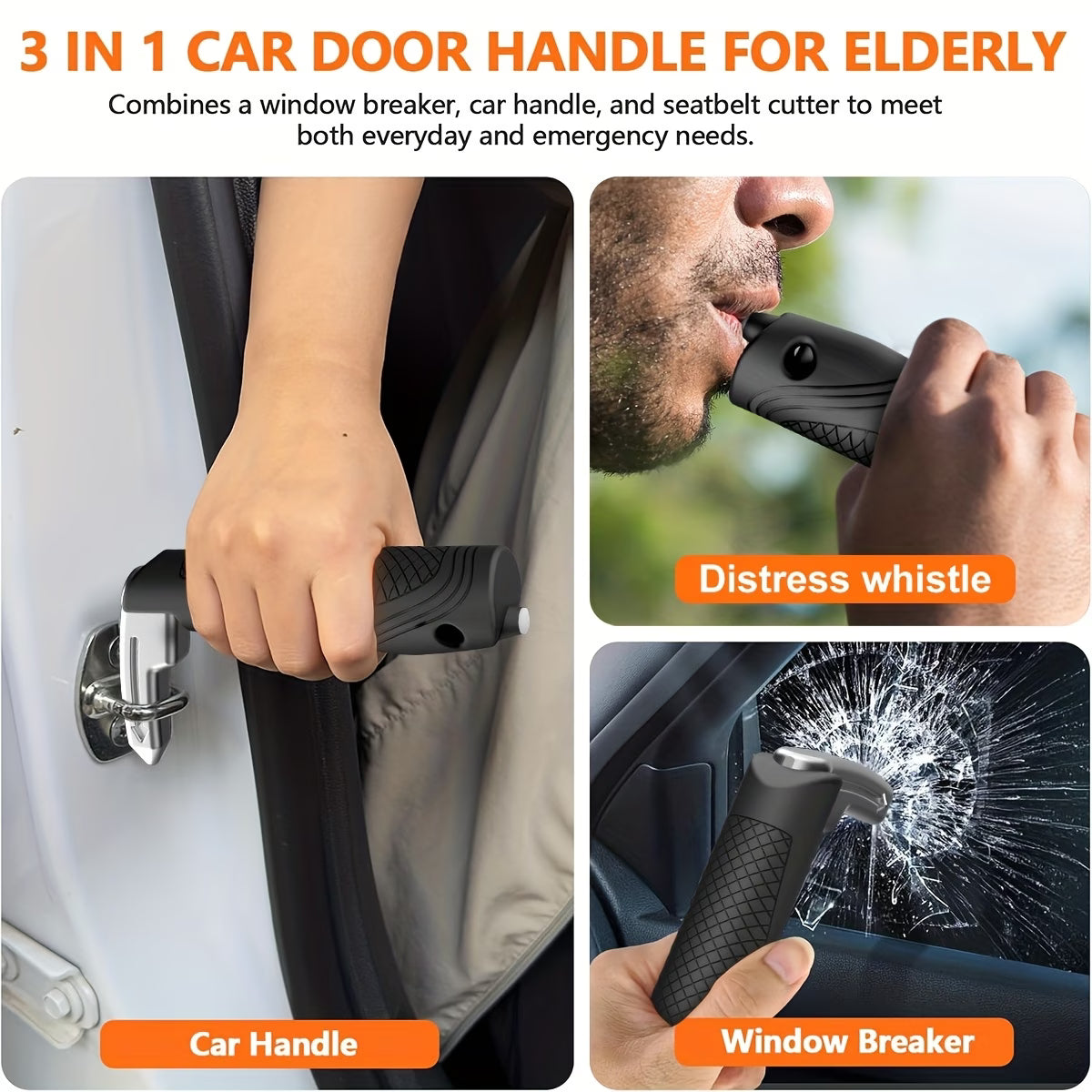 4 in 1 Car Door Assist Handle