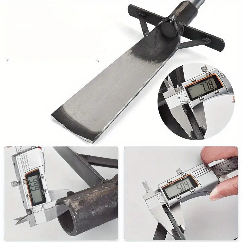 Heavy-Duty Manganese Steel Garden Spade