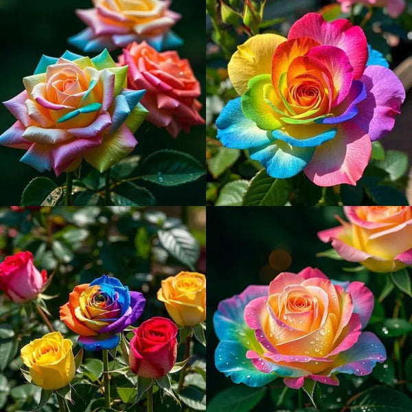 Rainbow Rose Combination Seeds