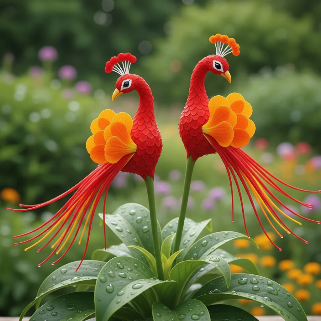 Vibrant Peacock Flower Seeds