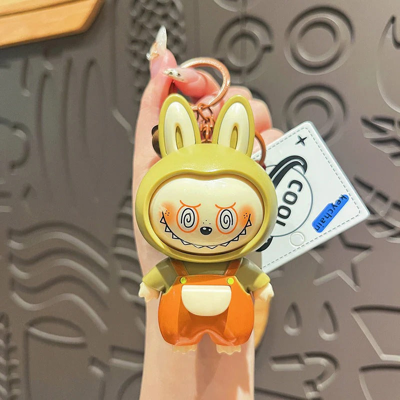 Labubu Face-Changing Keychain