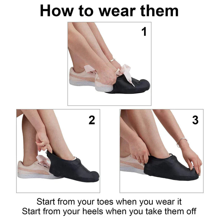 Waterproof Silicone Shoes Cover (Buy 1 Get 1 Free)