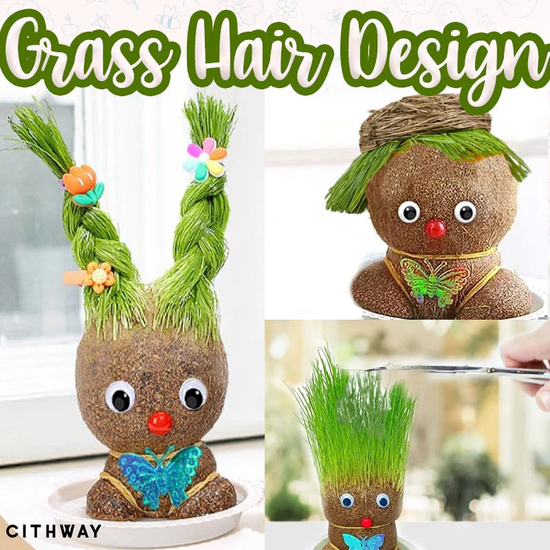 Grass Head Doll