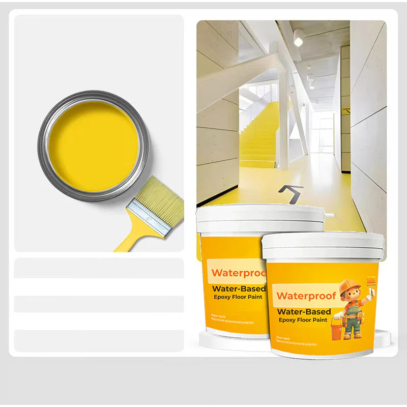 Gold Silk Epoxy Floor Paint (Buy 1 Get 1 Free)