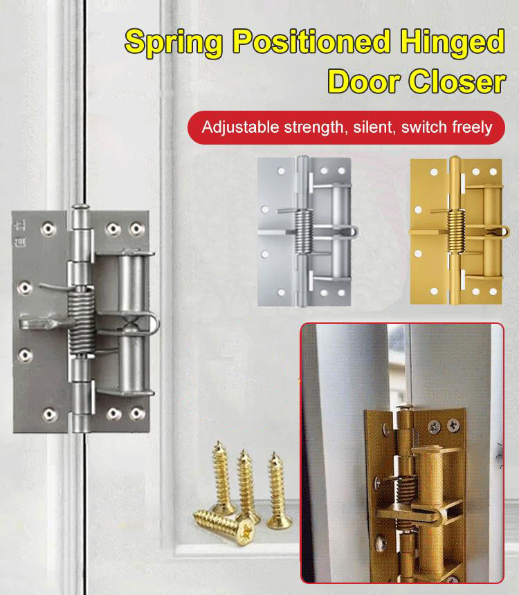 4 Inch Automatic Spring Hinge
