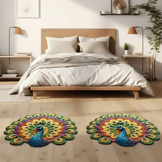 Quick-Drying 3D Peacock Mat ( Buy 1 Get 1 Free)