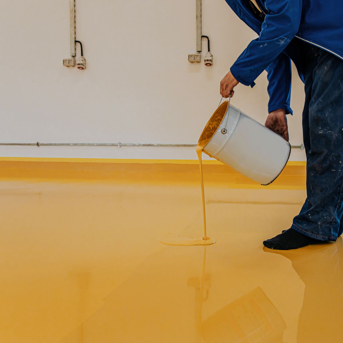 Gold Silk Epoxy Floor Paint (Buy 1 Get 1 Free)